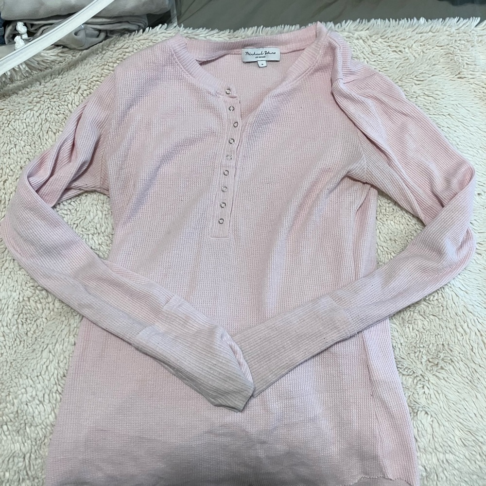 Thermal shirt in pink